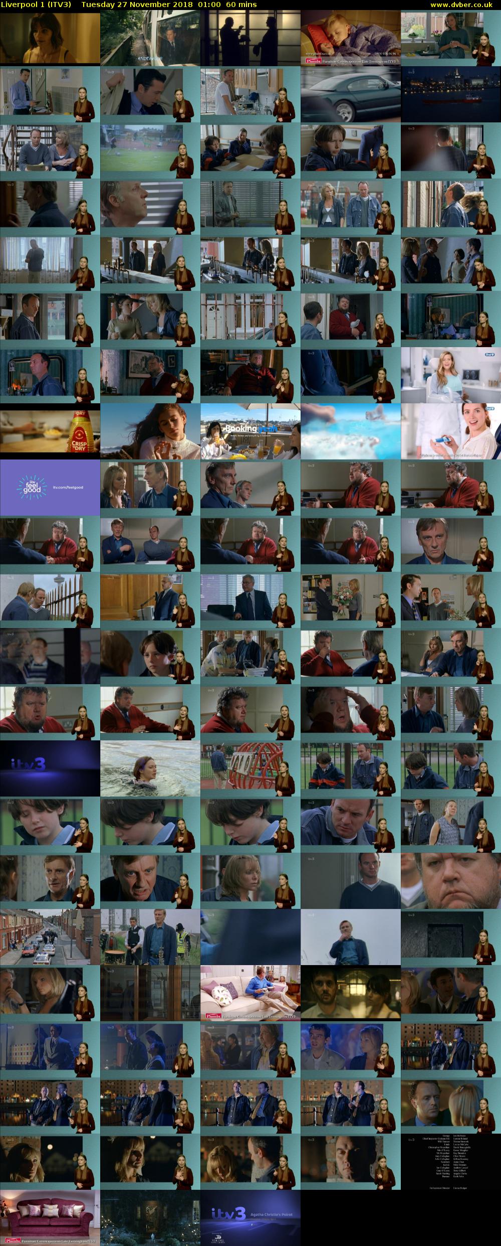 Liverpool 1 (ITV3) Tuesday 27 November 2018 01:00 - 02:00