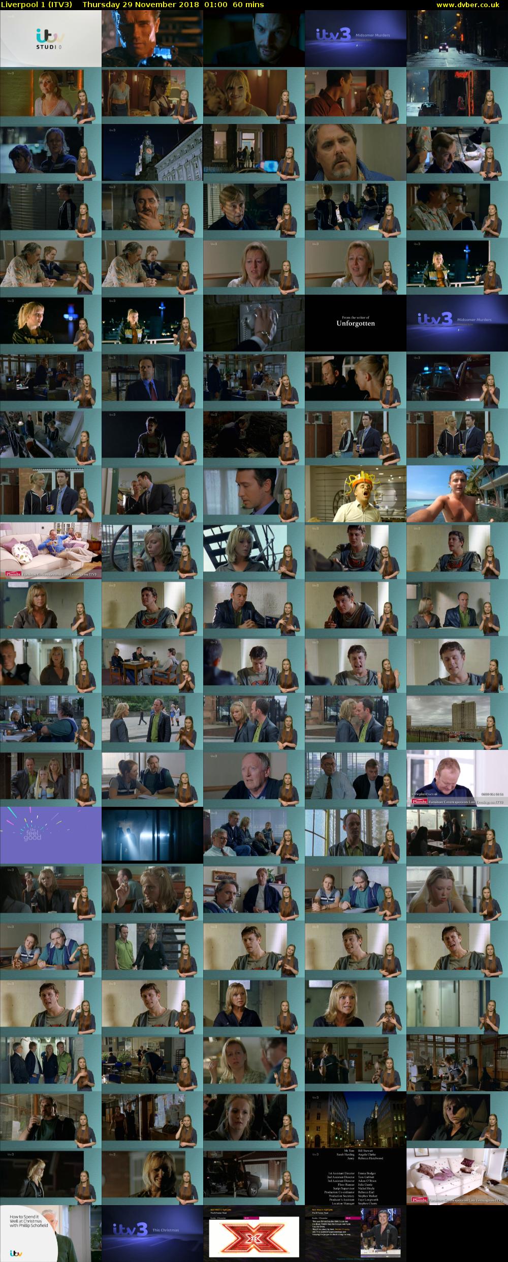 Liverpool 1 (ITV3) Thursday 29 November 2018 01:00 - 02:00