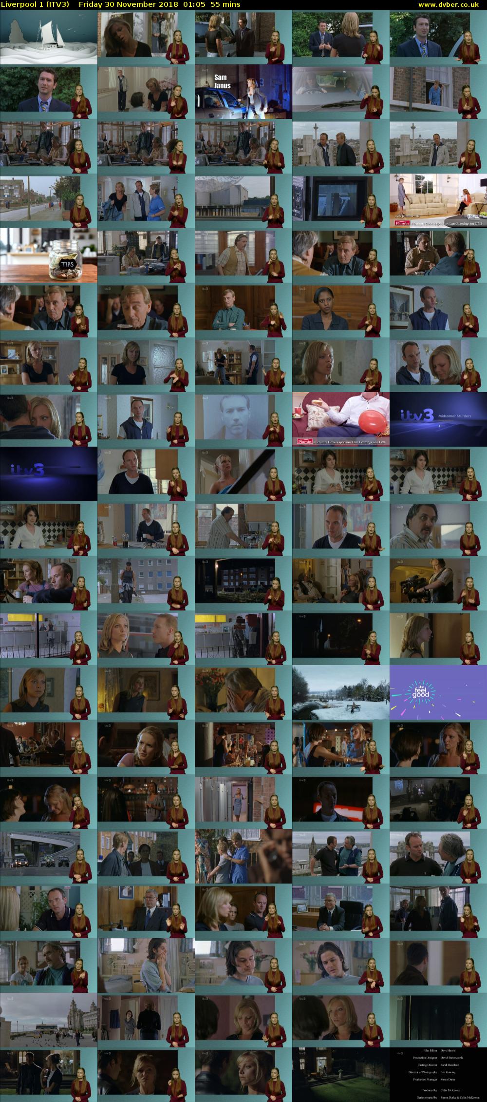 Liverpool 1 (ITV3) Friday 30 November 2018 01:05 - 02:00