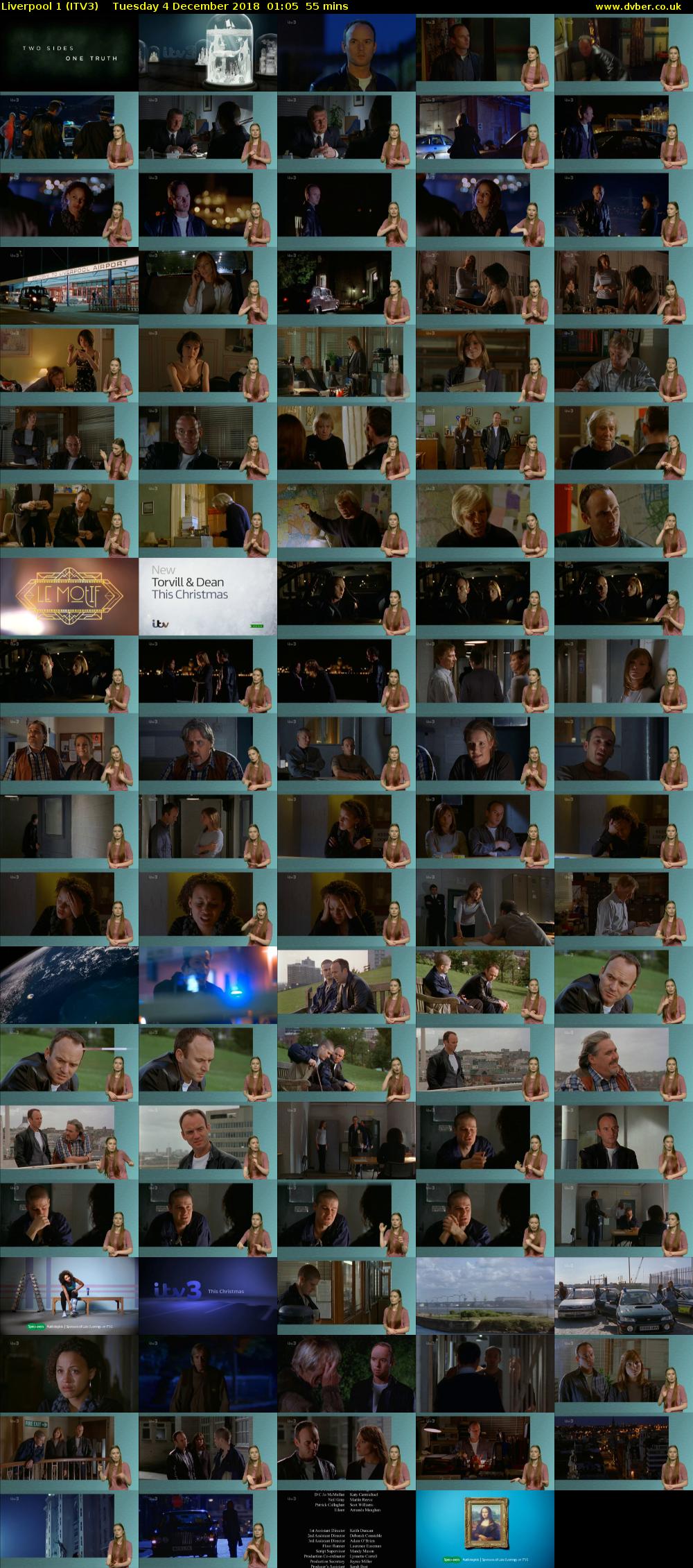 Liverpool 1 (ITV3) Tuesday 4 December 2018 01:05 - 02:00