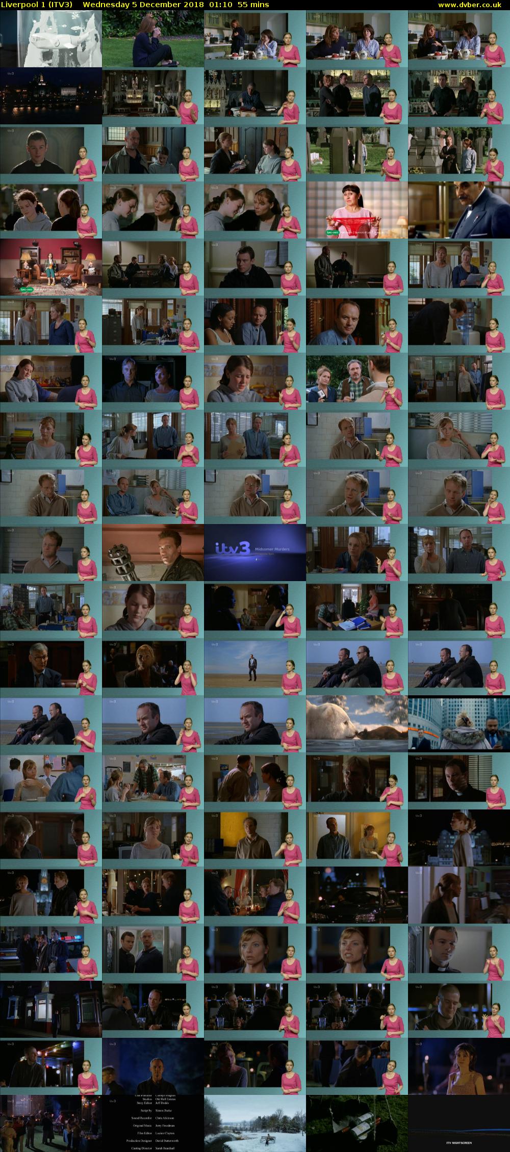 Liverpool 1 (ITV3) Wednesday 5 December 2018 01:10 - 02:05