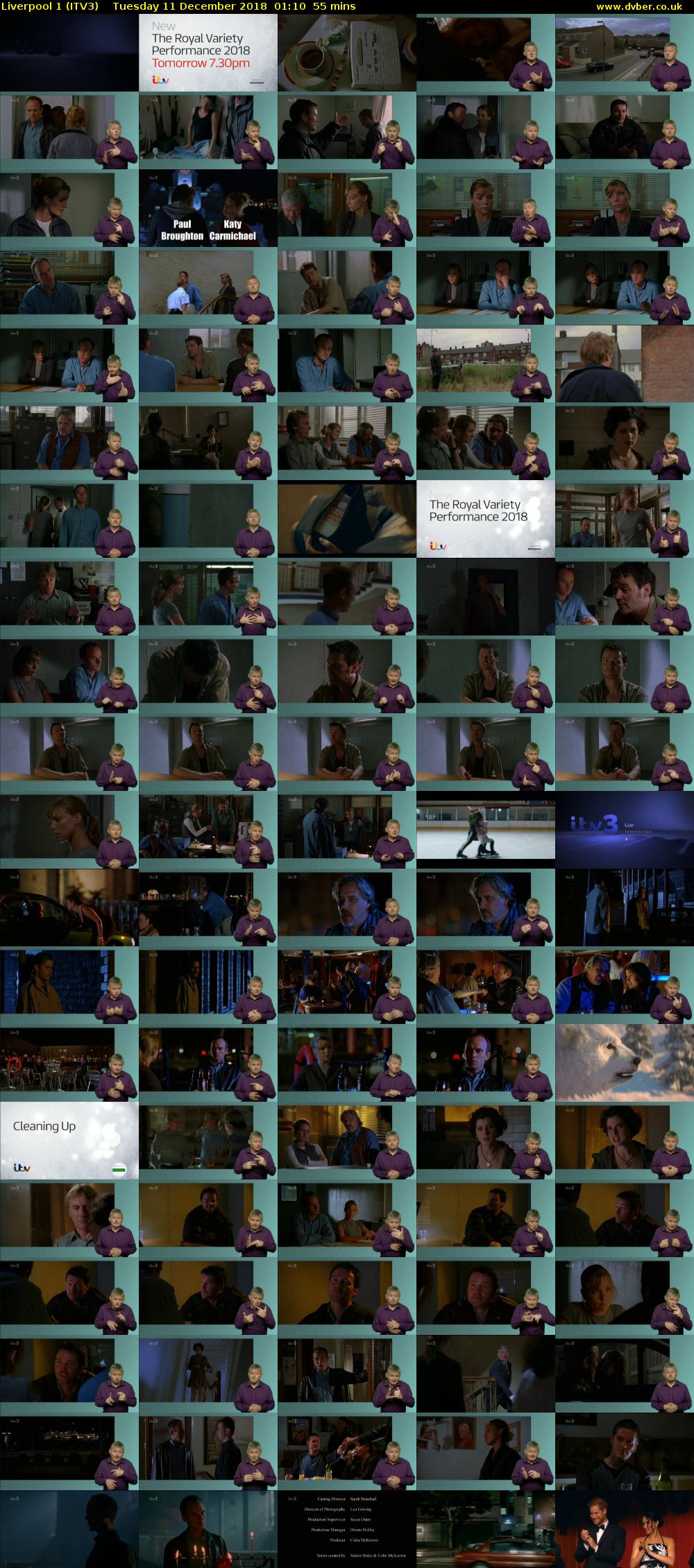 Liverpool 1 (ITV3) Tuesday 11 December 2018 01:10 - 02:05