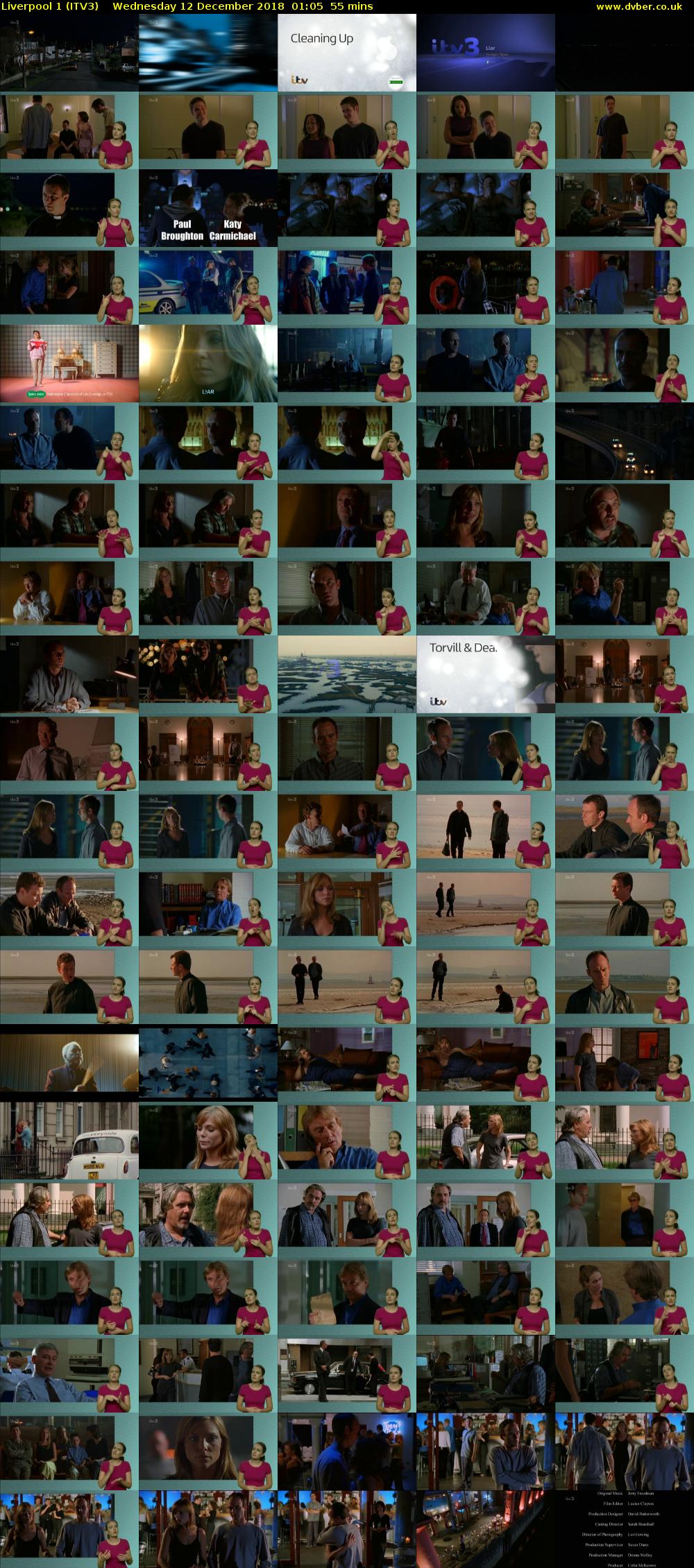 Liverpool 1 (ITV3) Wednesday 12 December 2018 01:05 - 02:00