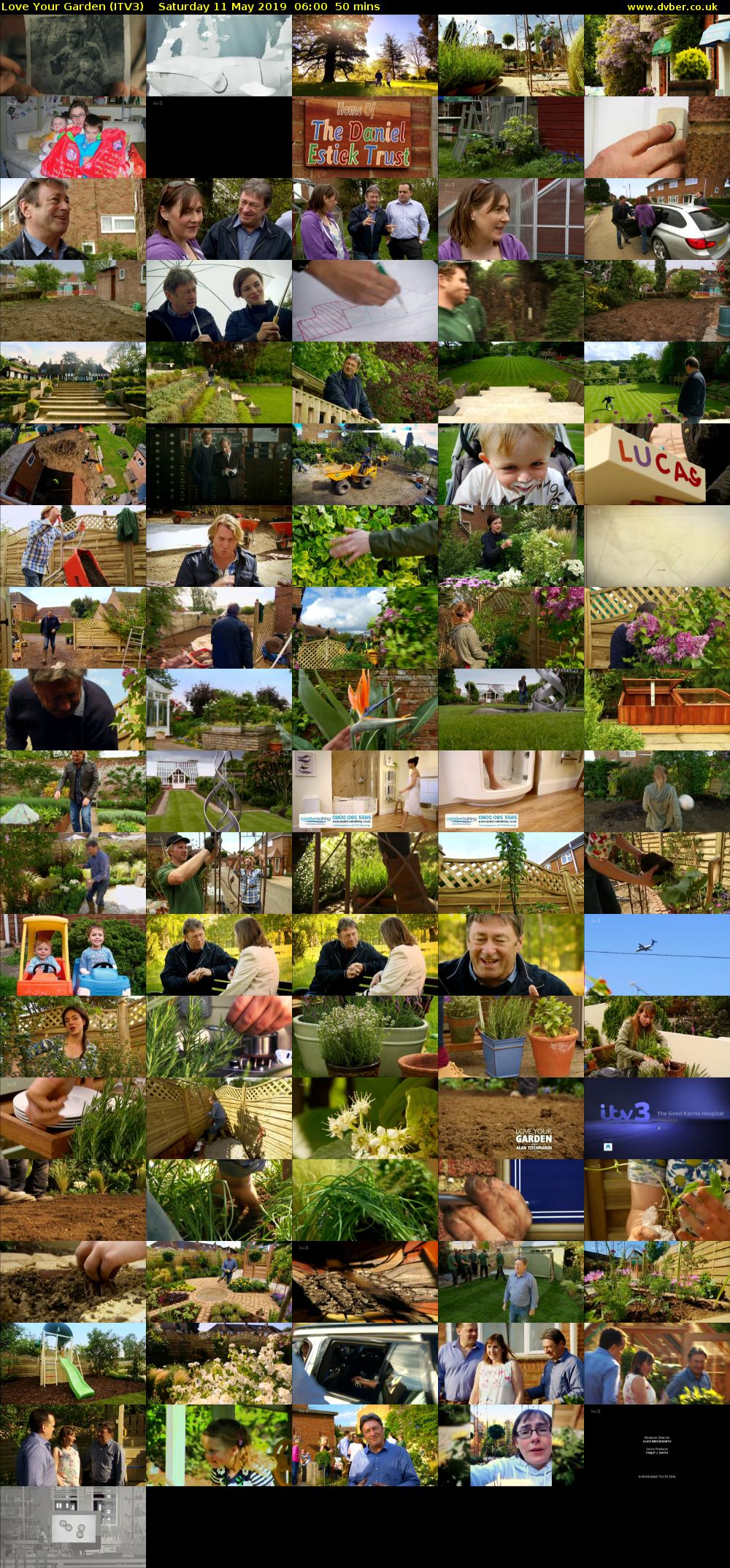 Love Your Garden (ITV3) Saturday 11 May 2019 06:00 - 06:50