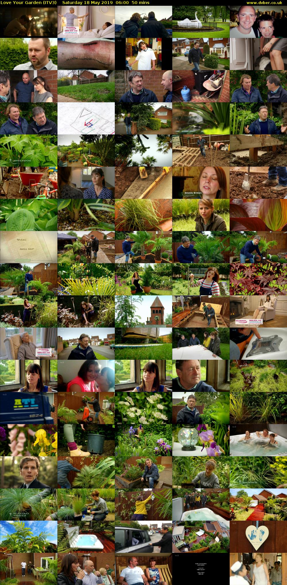 Love Your Garden (ITV3) Saturday 18 May 2019 06:00 - 06:50
