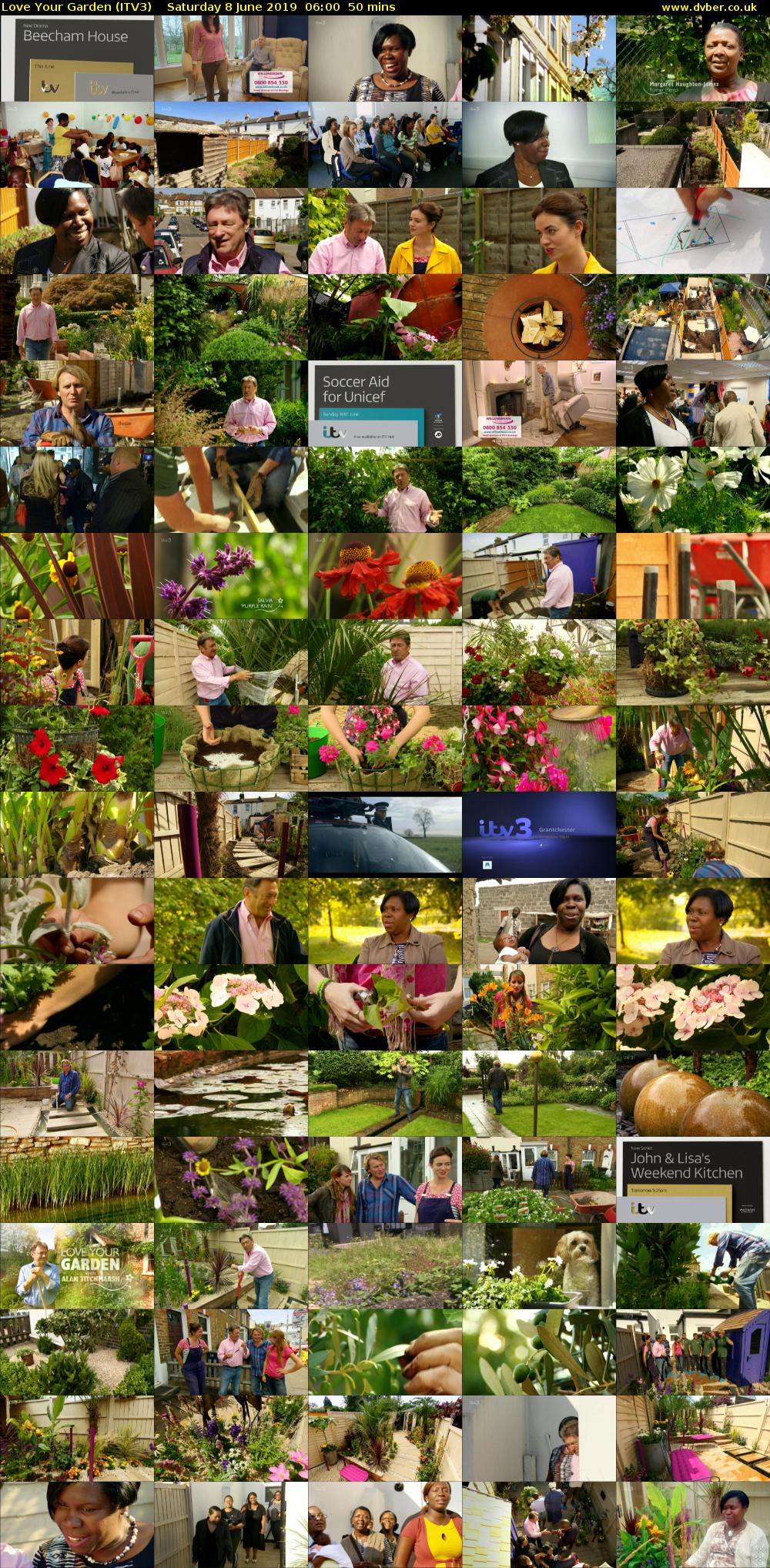 Love Your Garden (ITV3) Saturday 8 June 2019 06:00 - 06:50