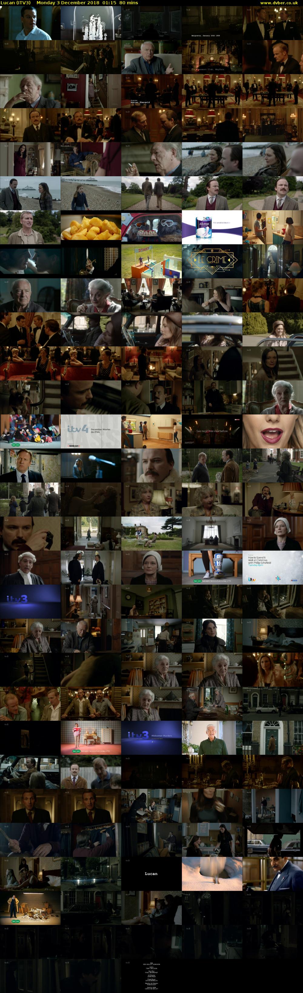 Lucan (ITV3) Monday 3 December 2018 01:15 - 02:35