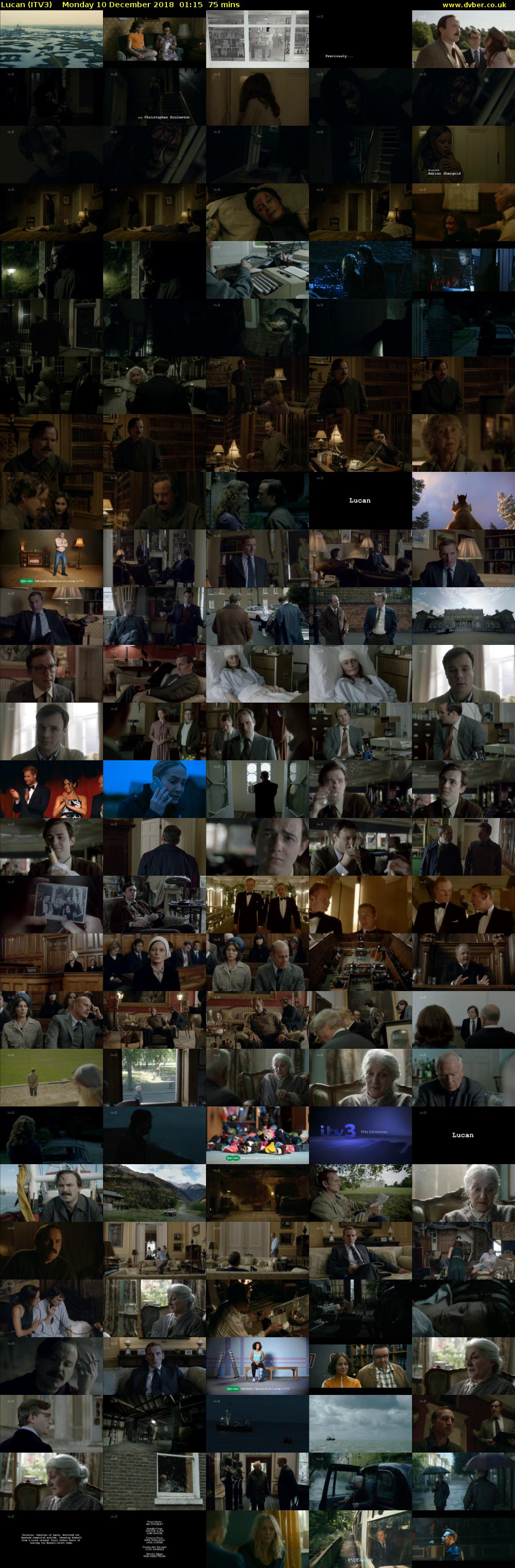 Lucan (ITV3) Monday 10 December 2018 01:15 - 02:30