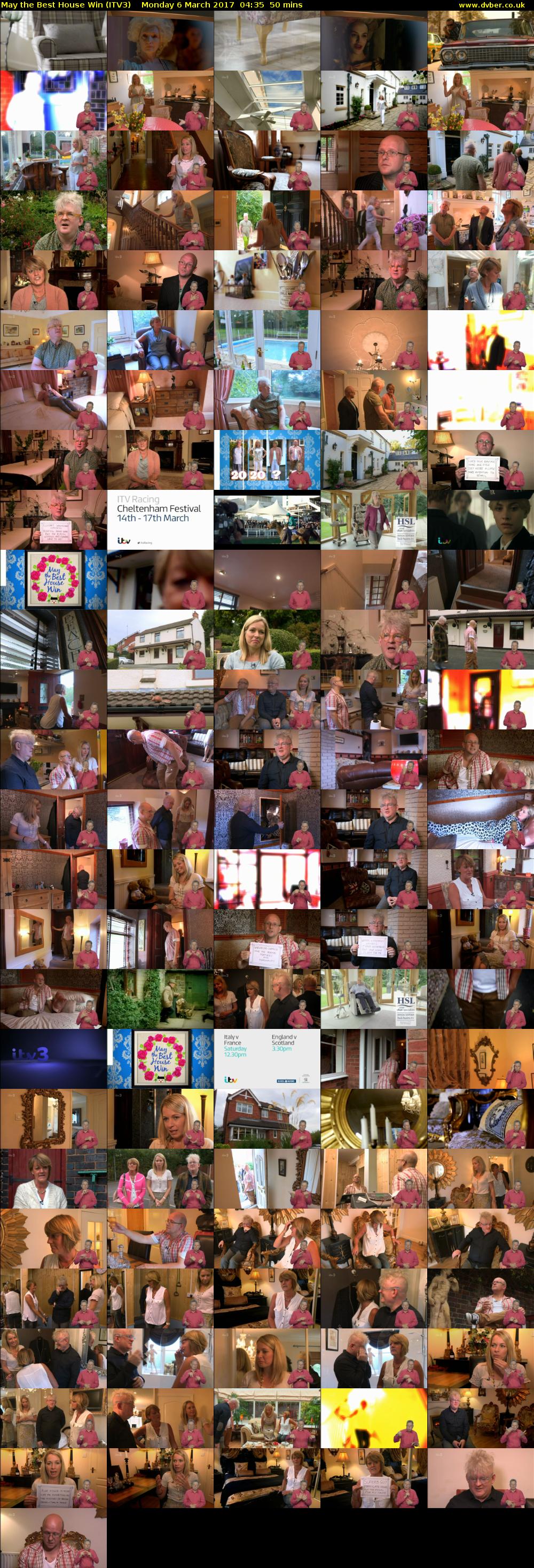 May the Best House Win (ITV3) Monday 6 March 2017 04:35 - 05:25