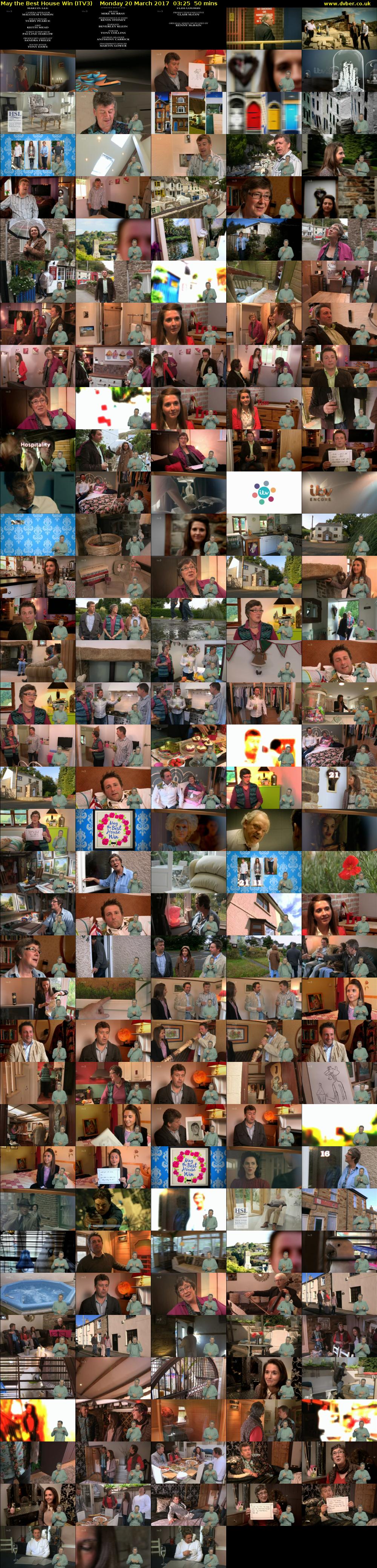 May the Best House Win (ITV3) Monday 20 March 2017 03:25 - 04:15