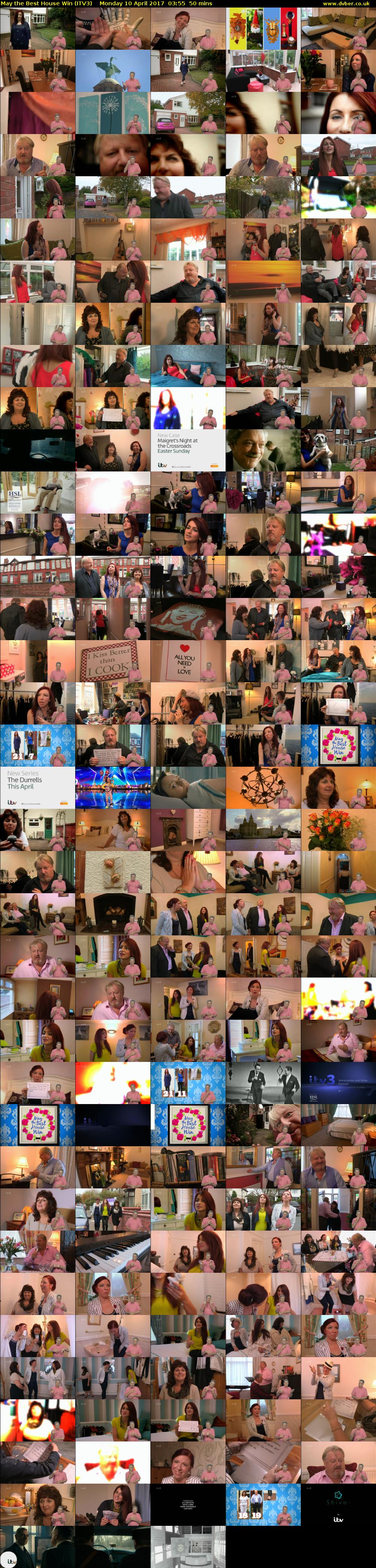 May the Best House Win (ITV3) Monday 10 April 2017 03:55 - 04:45