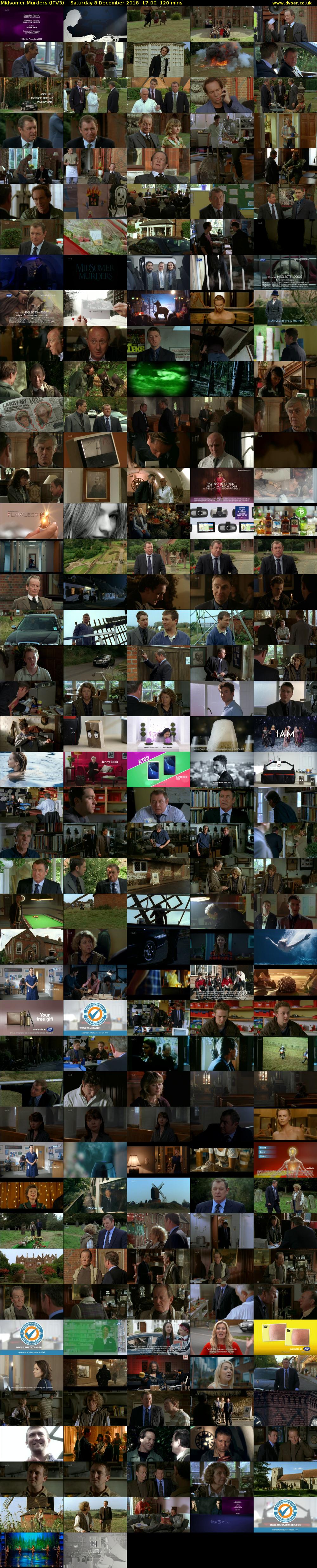 Midsomer Murders (ITV3) Saturday 8 December 2018 17:00 - 19:00