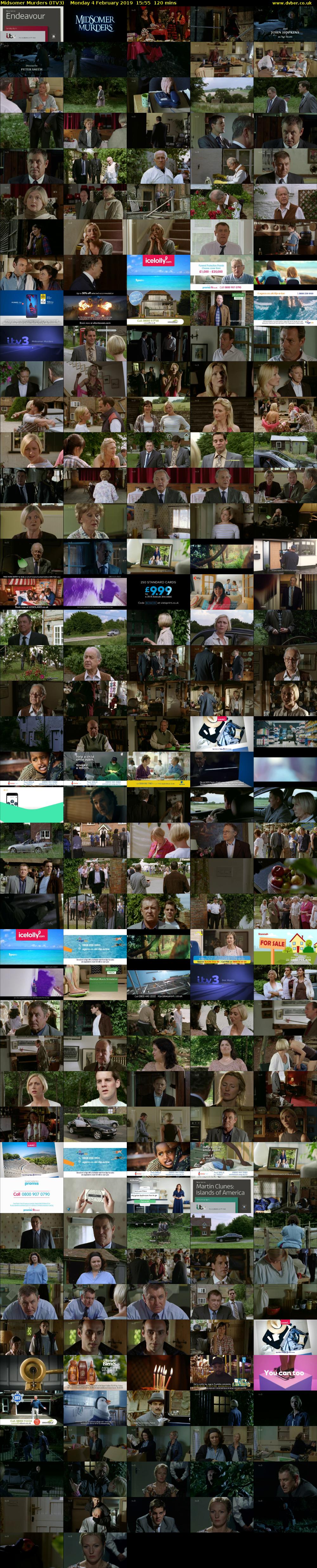 Midsomer Murders (ITV3) Monday 4 February 2019 15:55 - 17:55