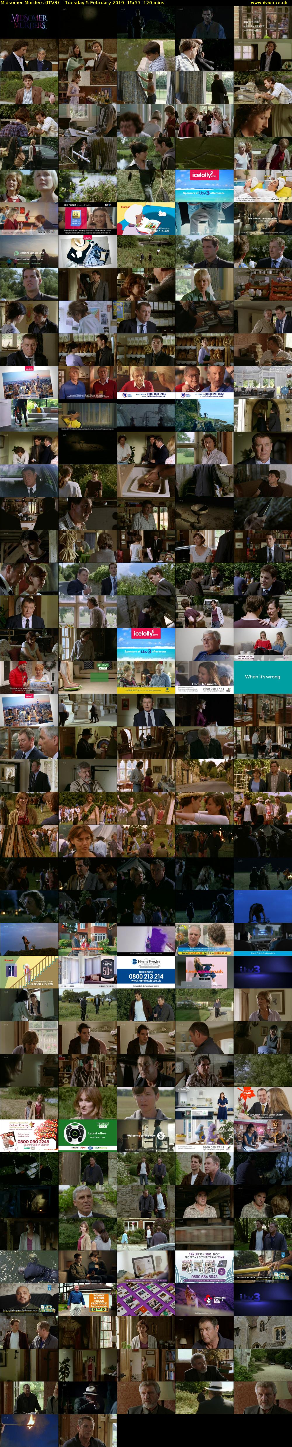 Midsomer Murders (ITV3) Tuesday 5 February 2019 15:55 - 17:55