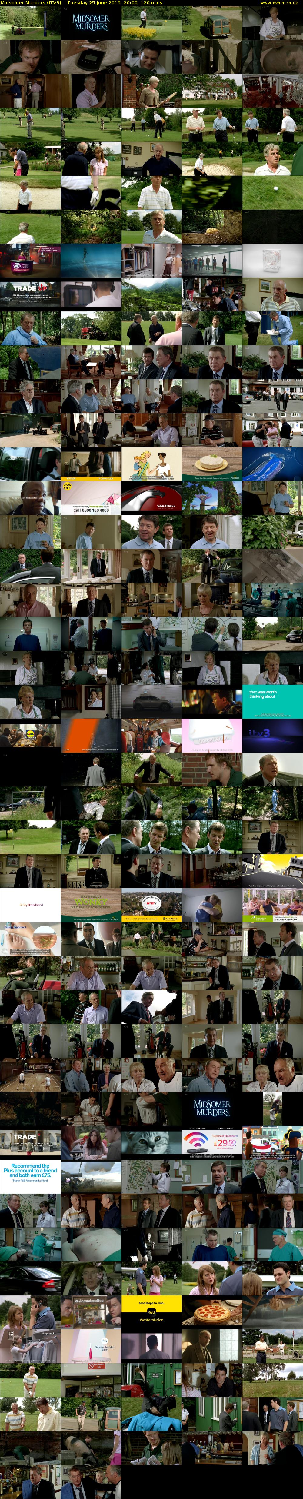 Midsomer Murders (ITV3) Tuesday 25 June 2019 20:00 - 22:00