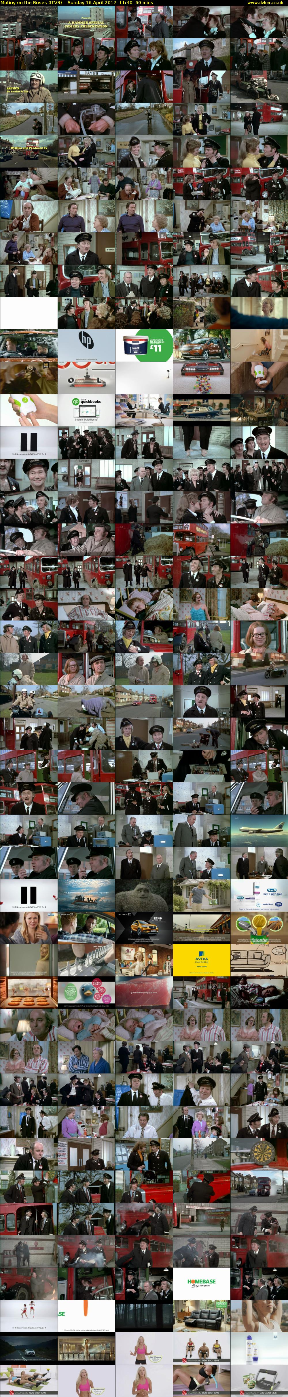 Mutiny on the Buses (ITV3) Sunday 16 April 2017 11:40 - 12:40