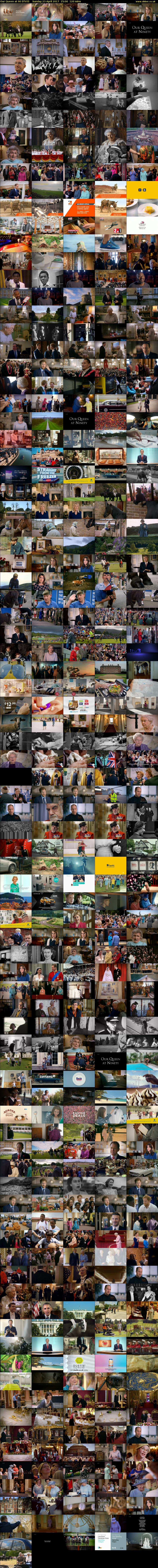 Our Queen at 90 (ITV3) Sunday 23 April 2017 15:00 - 17:00