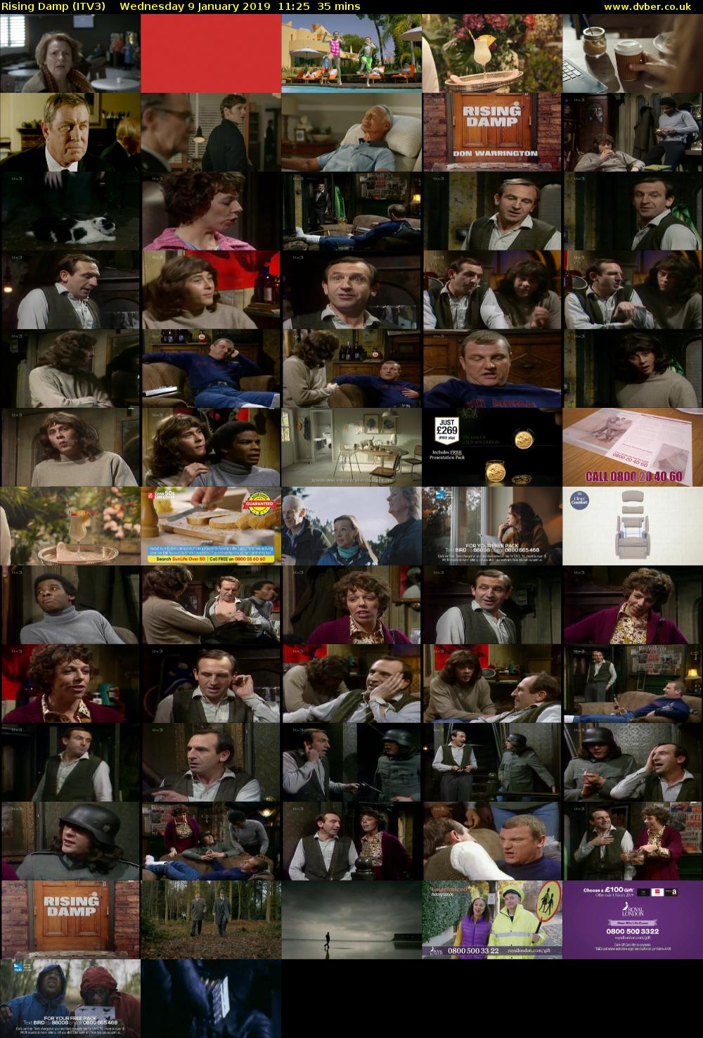 Rising Damp (ITV3) Wednesday 9 January 2019 11:25 - 12:00