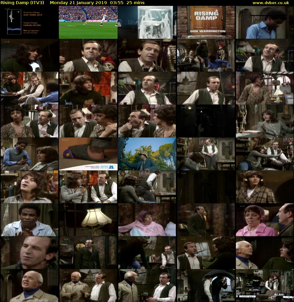 Rising Damp (ITV3) Monday 21 January 2019 03:55 - 04:20