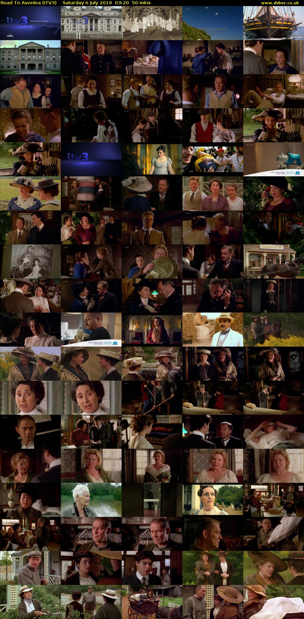 Road To Avonlea (ITV3) Saturday 6 July 2019 03:20 - 04:10