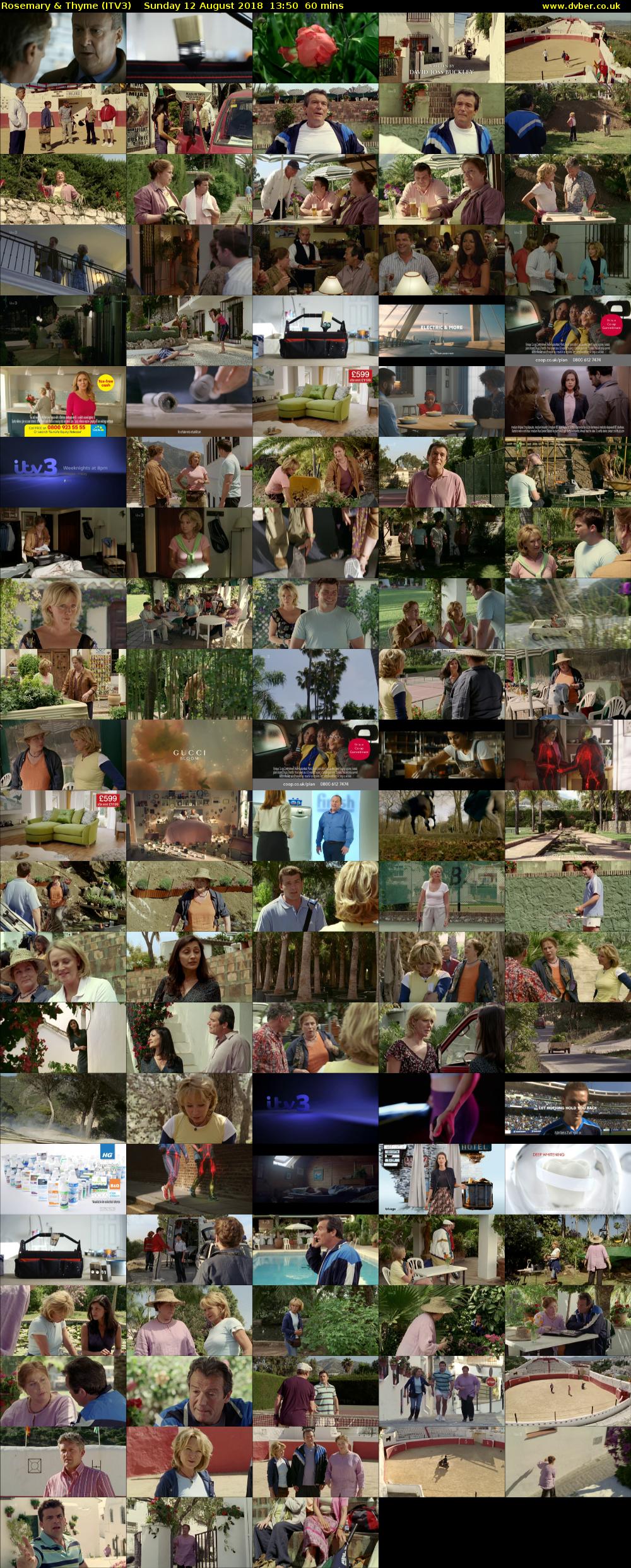 Rosemary & Thyme (ITV3) Sunday 12 August 2018 13:50 - 14:50