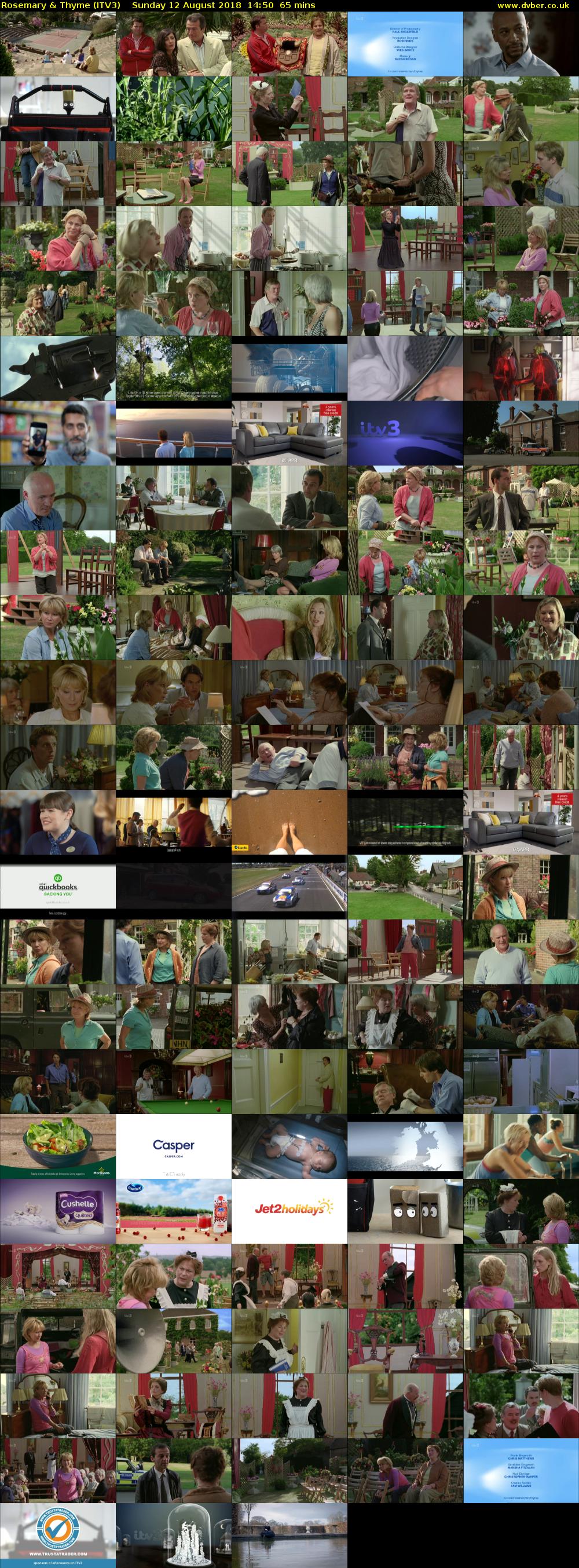 Rosemary & Thyme (ITV3) Sunday 12 August 2018 14:50 - 15:55