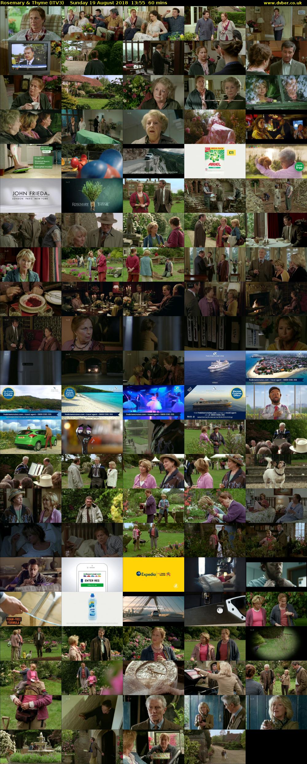 Rosemary & Thyme (ITV3) Sunday 19 August 2018 13:55 - 14:55