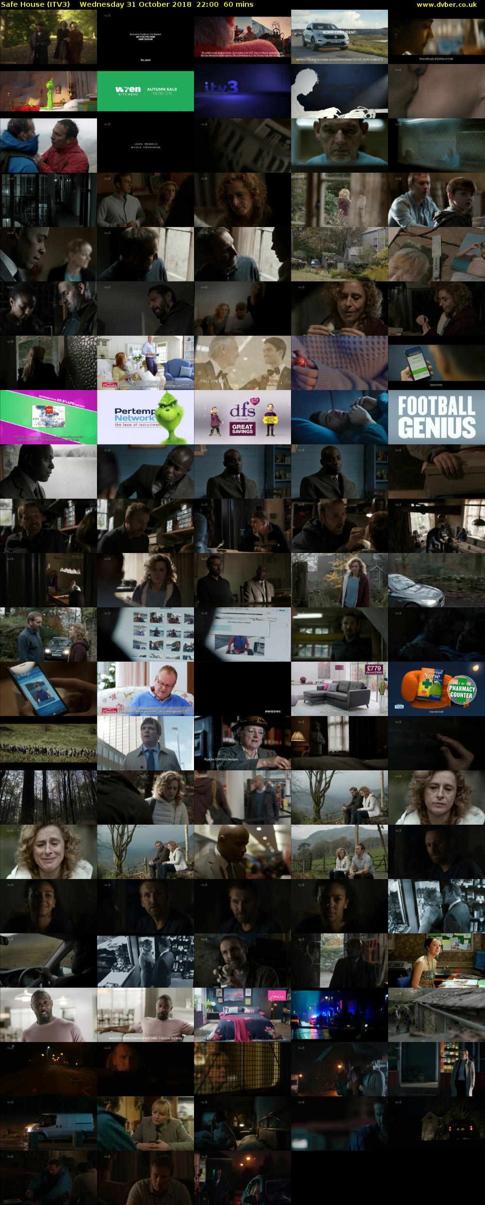 Safe House (ITV3) Wednesday 31 October 2018 22:00 - 23:00