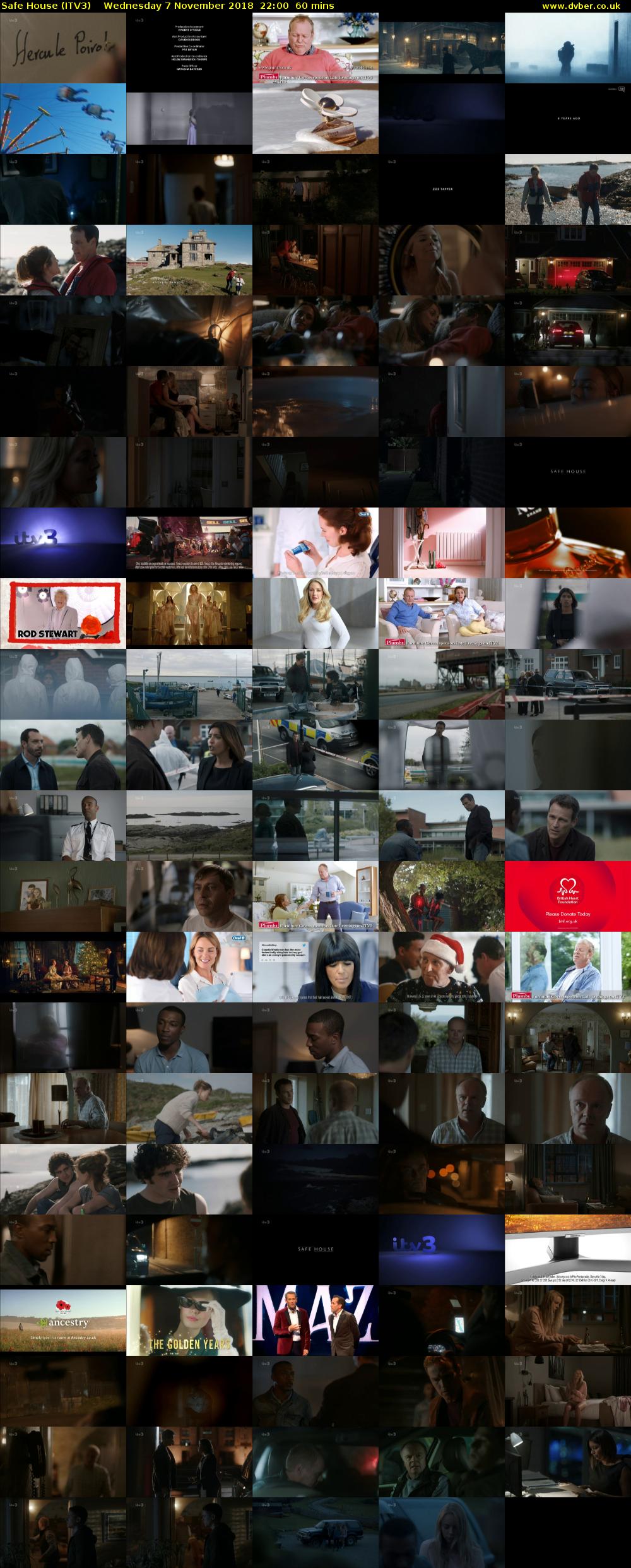 Safe House (ITV3) Wednesday 7 November 2018 22:00 - 23:00