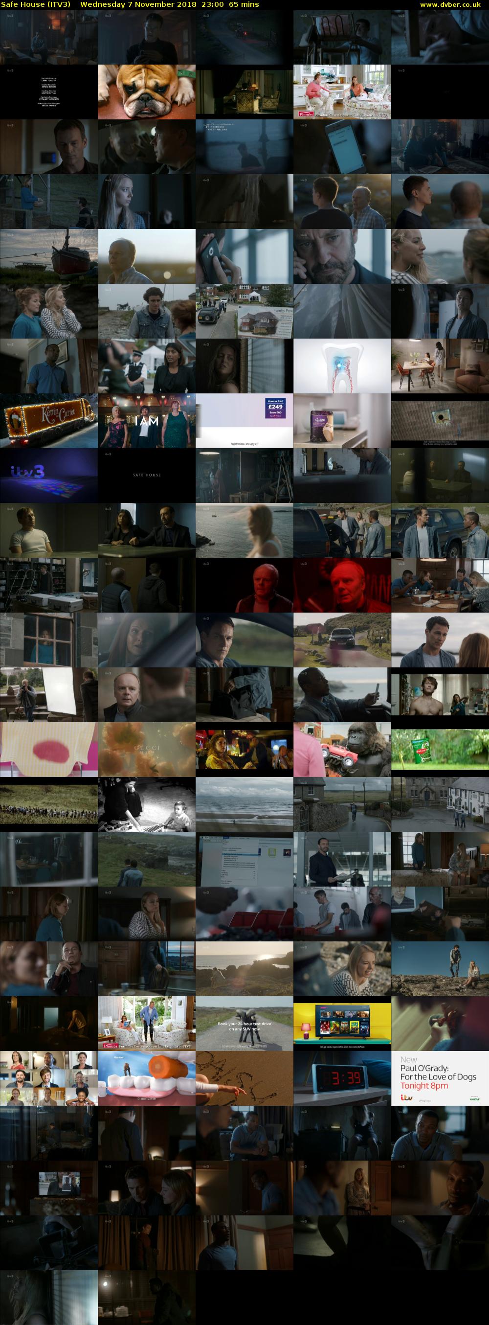 Safe House (ITV3) Wednesday 7 November 2018 23:00 - 00:05