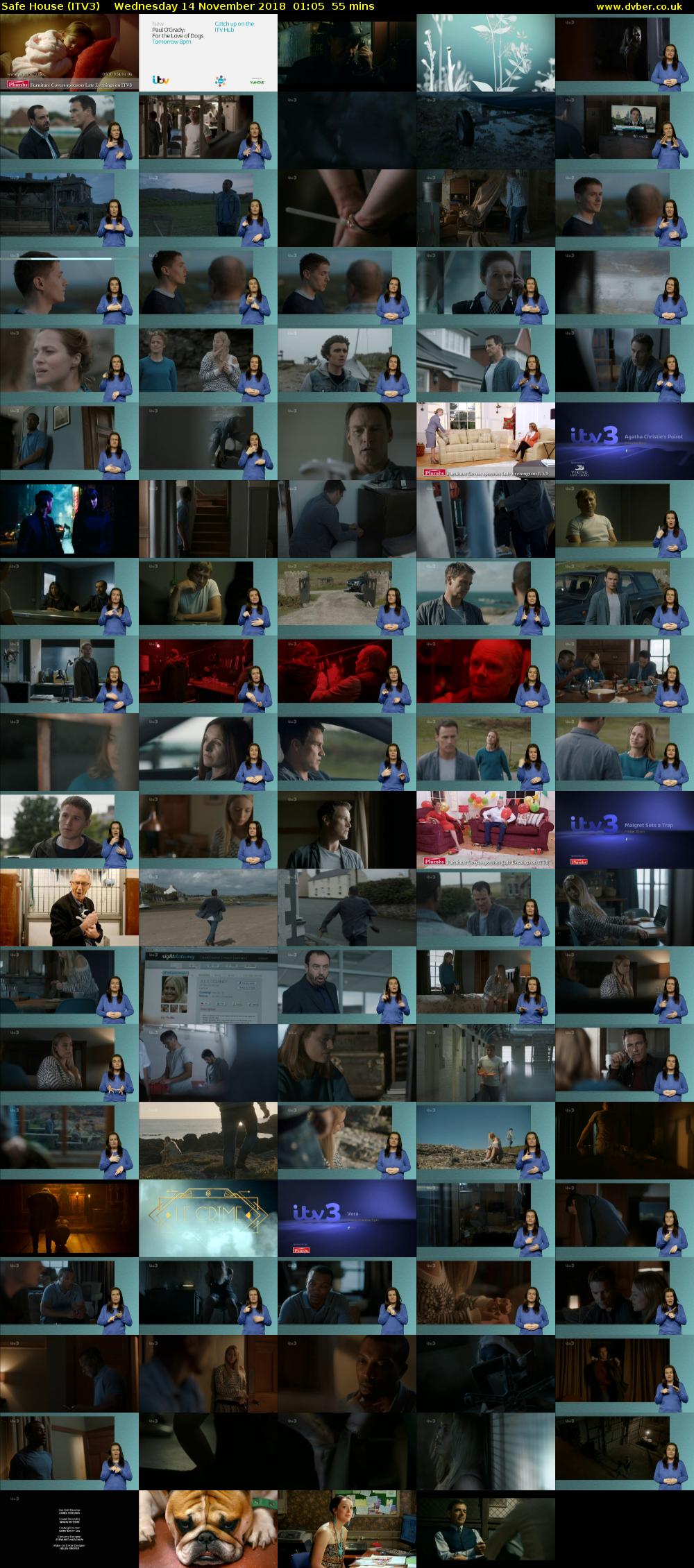 Safe House (ITV3) Wednesday 14 November 2018 01:05 - 02:00