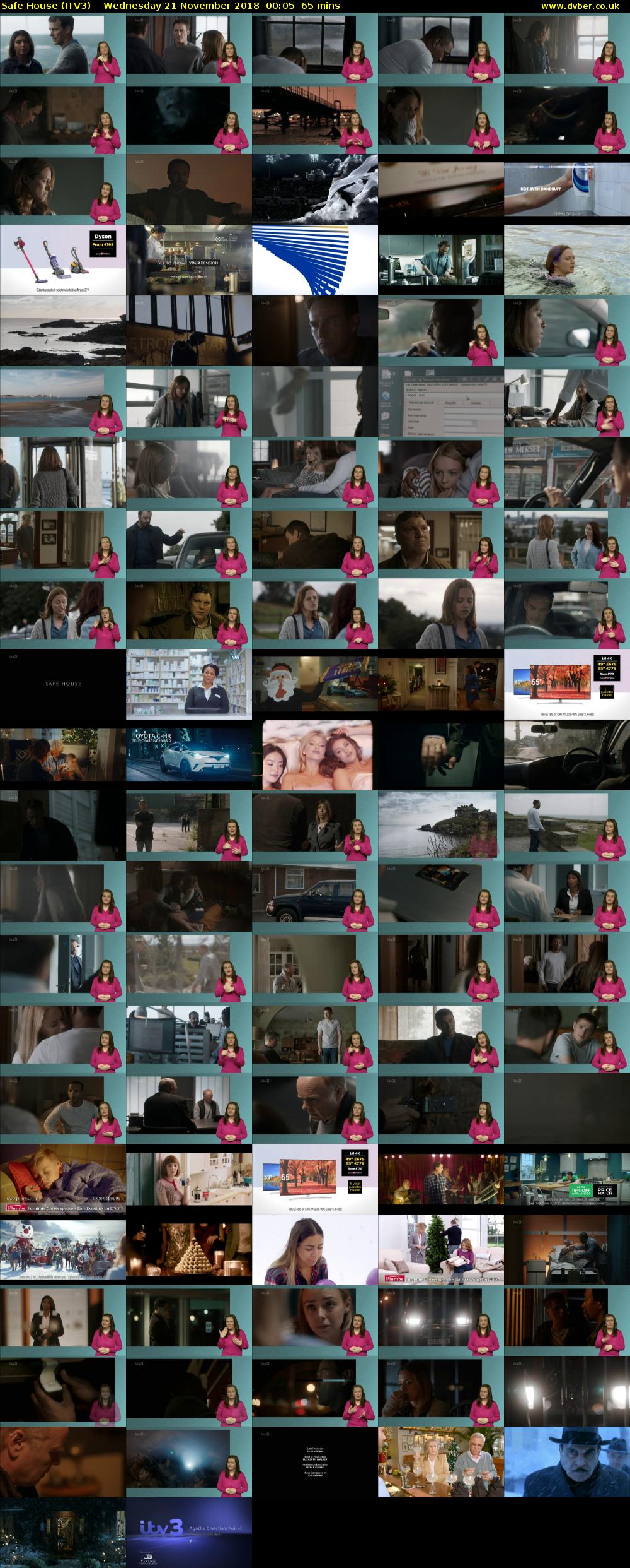 Safe House (ITV3) Wednesday 21 November 2018 00:05 - 01:10