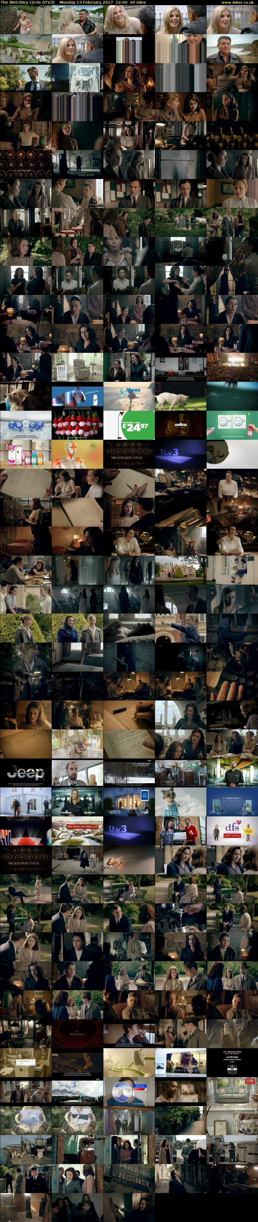 The Bletchley Circle (ITV3) Monday 13 February 2017 22:00 - 23:00