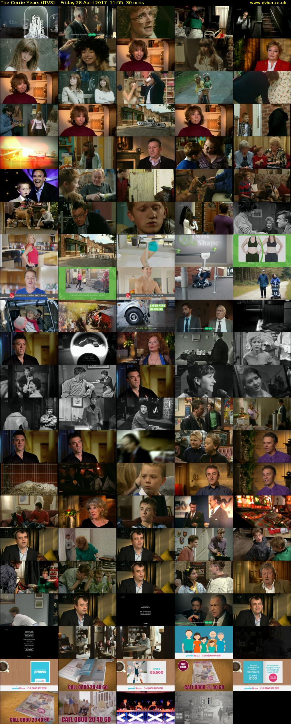 The Corrie Years (ITV3) Friday 28 April 2017 11:55 - 12:25