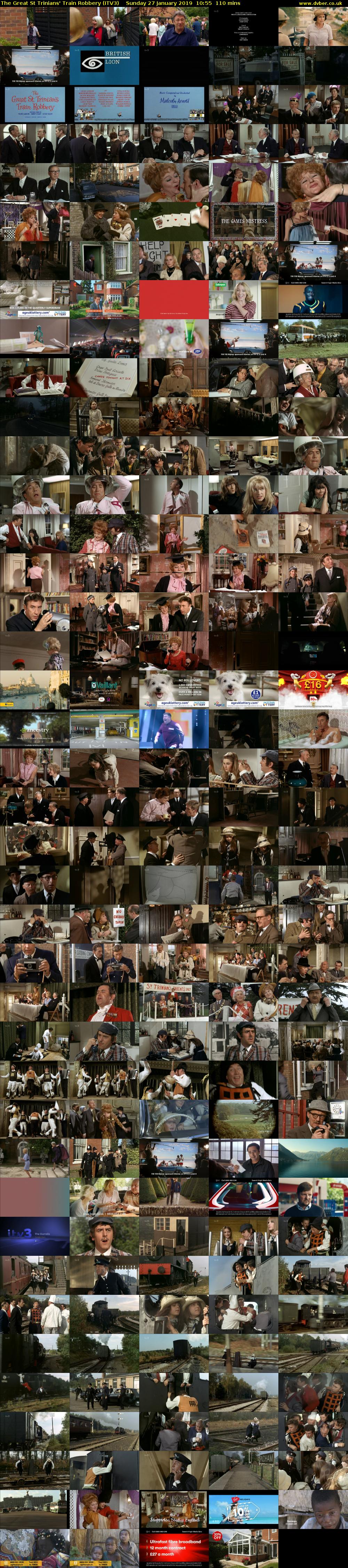 The Great St Trinians' Train Robbery (ITV3) Sunday 27 January 2019 10:55 - 12:45