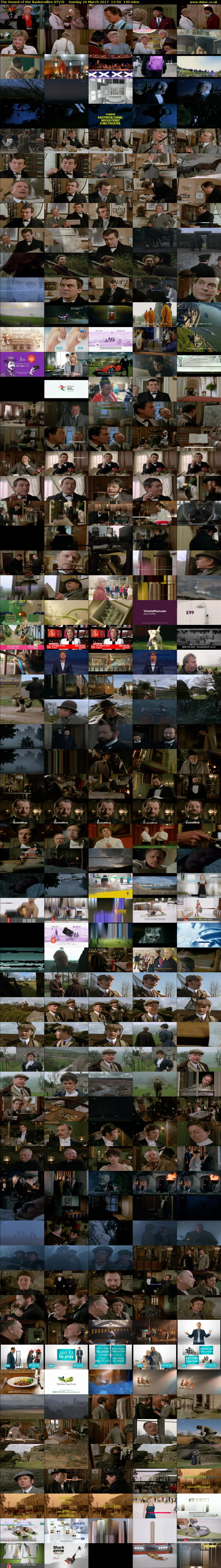 The Hound of the Baskervilles (ITV3) Sunday 26 March 2017 11:50 - 14:10