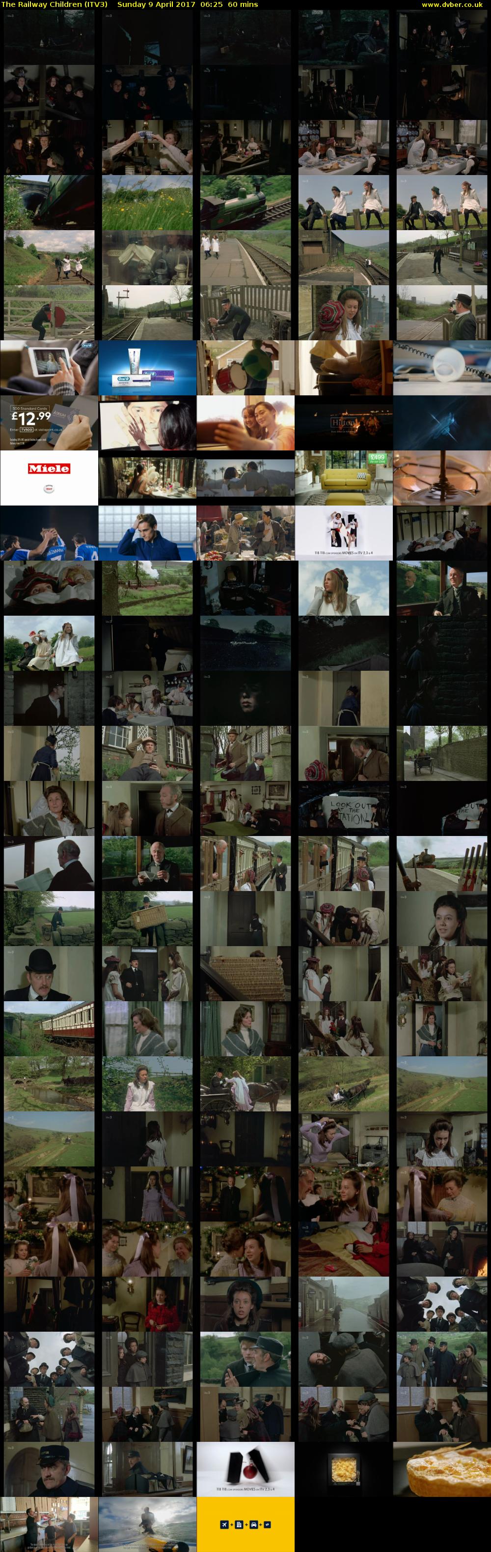 The Railway Children (ITV3) Sunday 9 April 2017 06:25 - 07:25