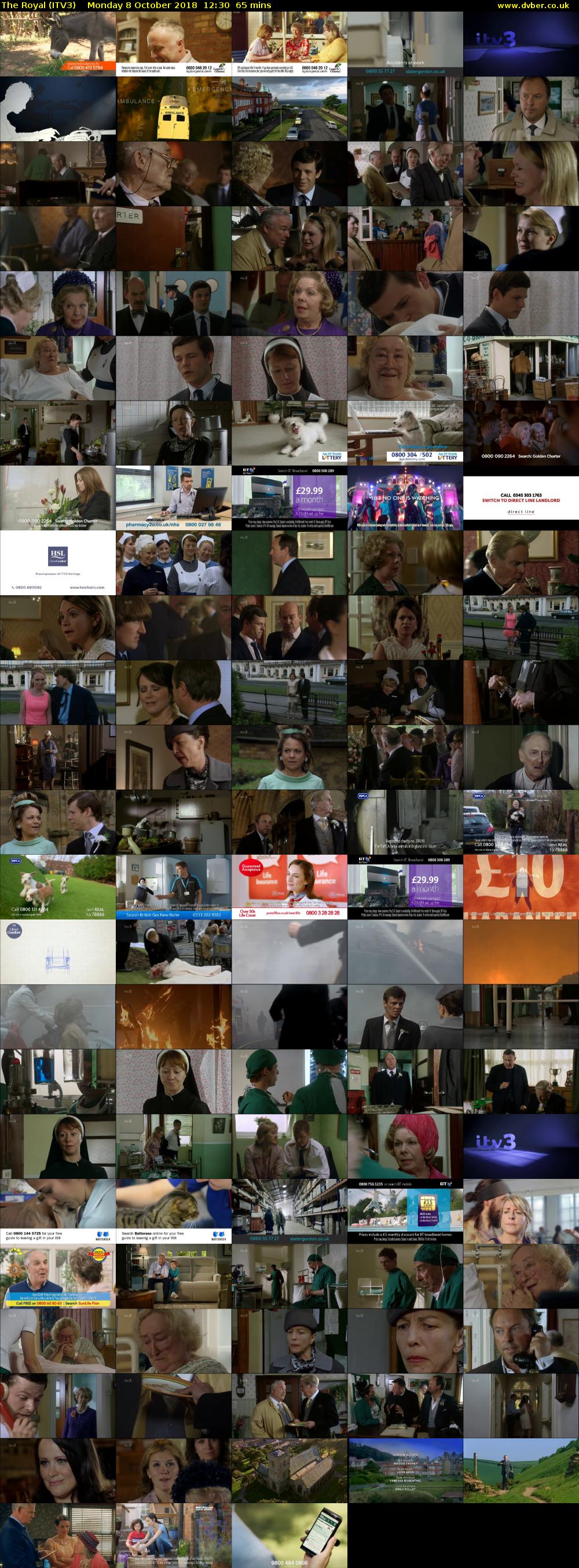 The Royal (ITV3) Monday 8 October 2018 12:30 - 13:35