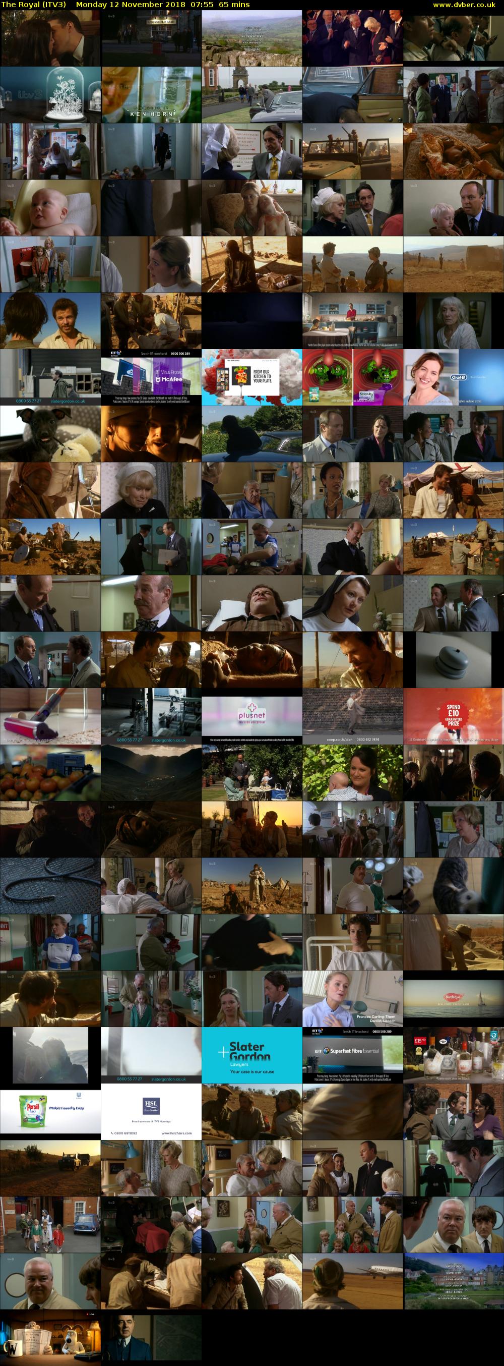 The Royal (ITV3) Monday 12 November 2018 07:55 - 09:00
