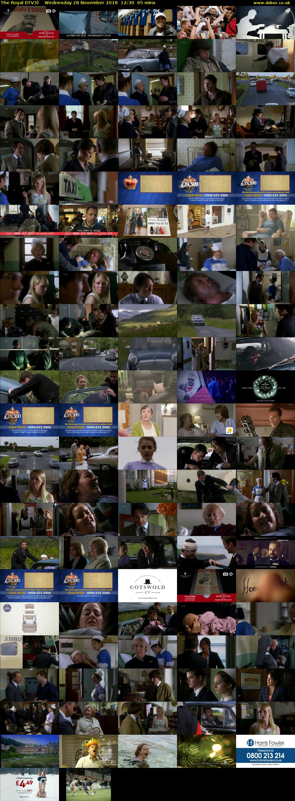 The Royal (ITV3) Wednesday 28 November 2018 12:30 - 13:35