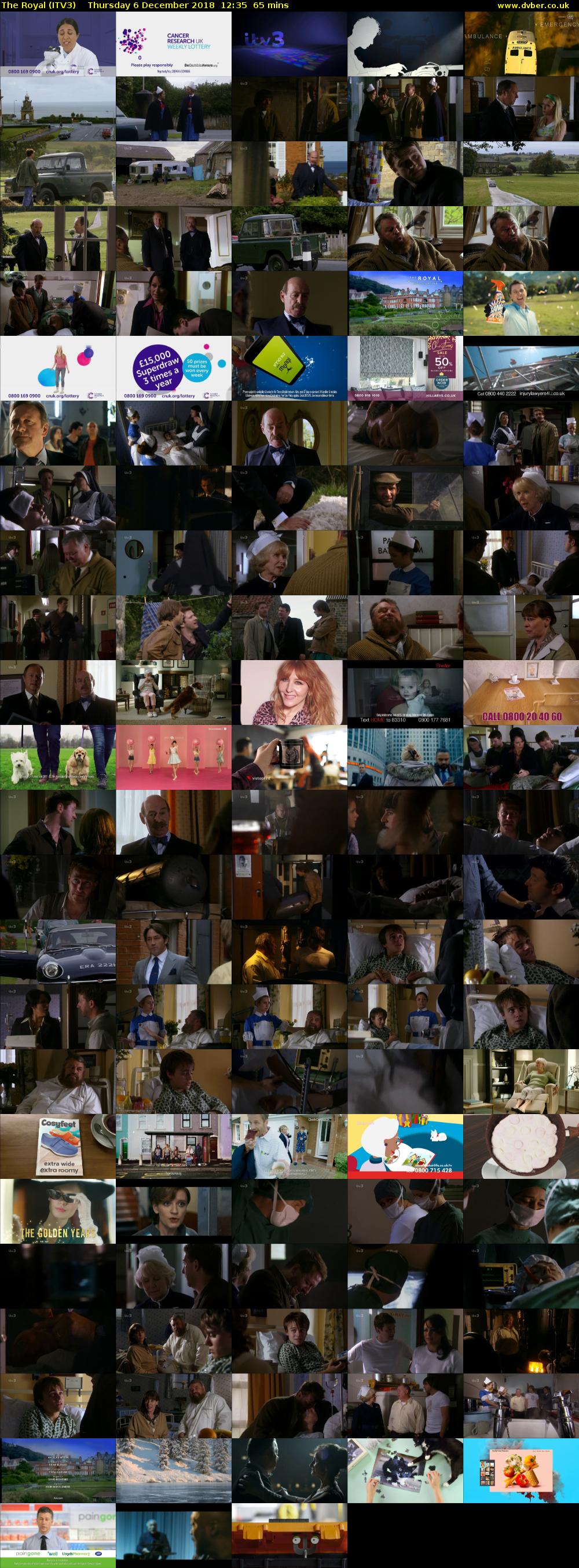 The Royal (ITV3) Thursday 6 December 2018 12:35 - 13:40