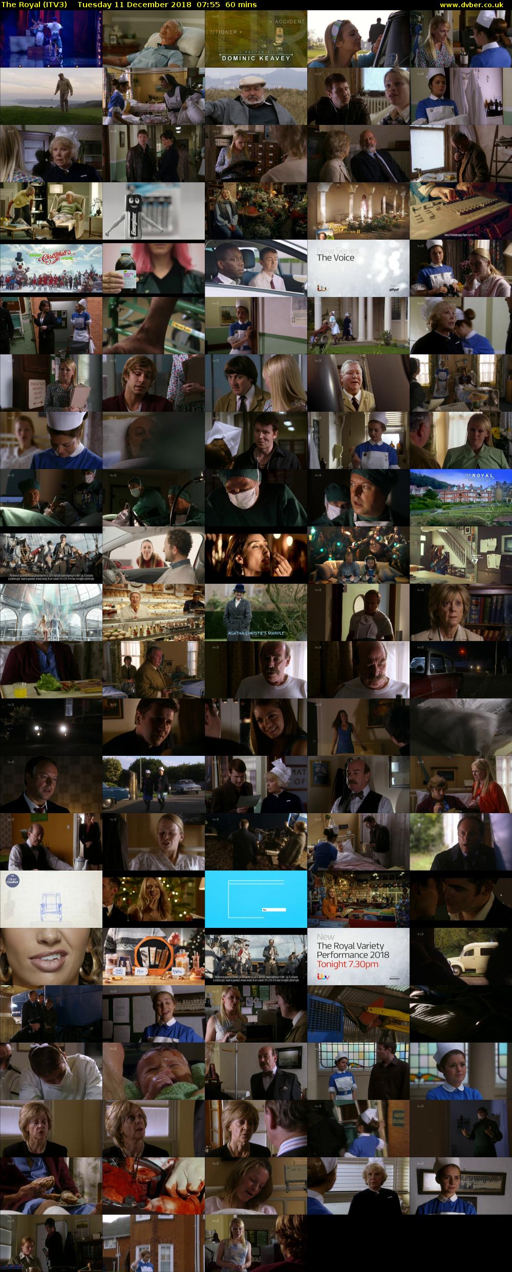 The Royal (ITV3) Tuesday 11 December 2018 07:55 - 08:55