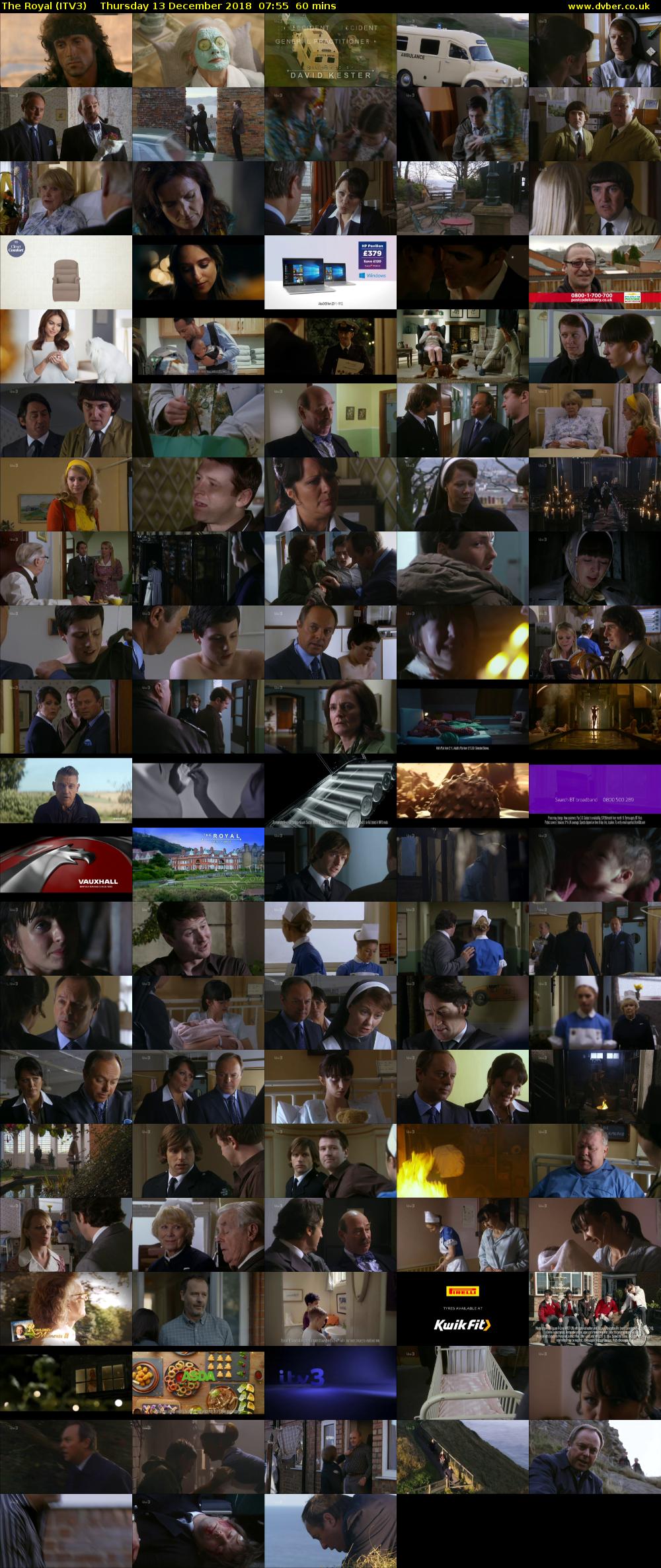 The Royal (ITV3) Thursday 13 December 2018 07:55 - 08:55