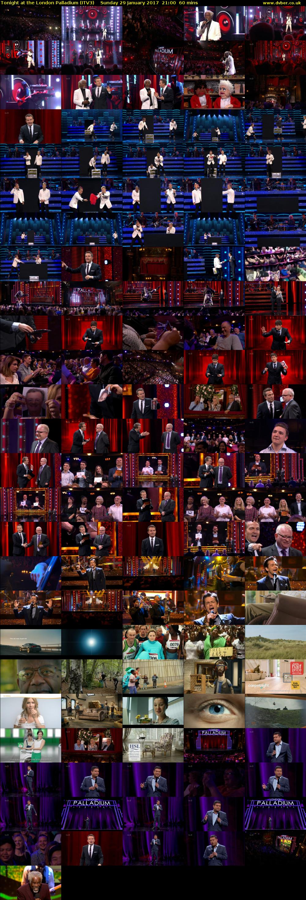 Tonight at the London Palladium (ITV3) Sunday 29 January 2017 21:00 - 22:00