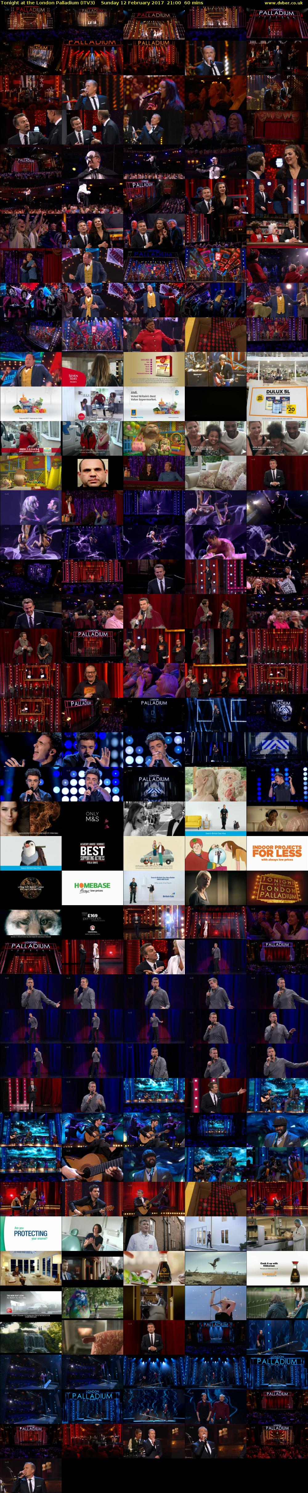 Tonight at the London Palladium (ITV3) Sunday 12 February 2017 21:00 - 22:00