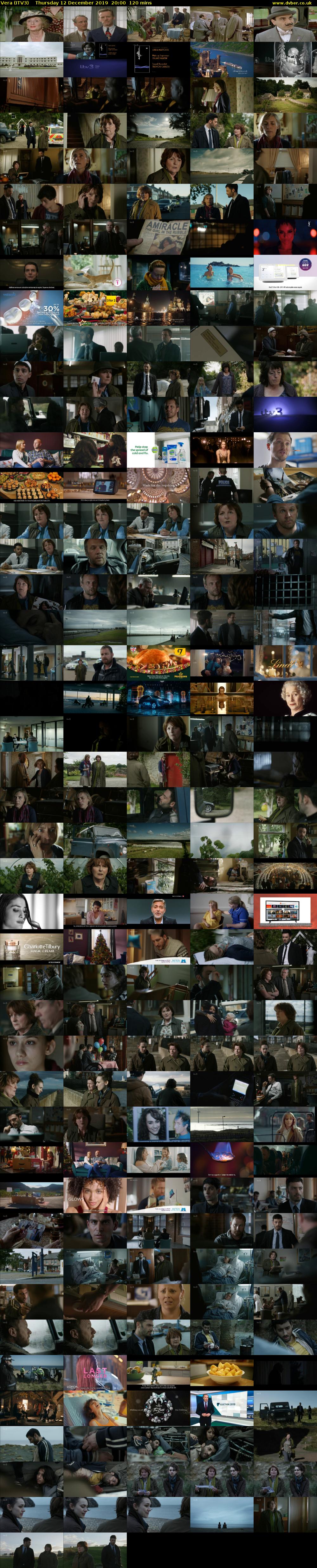 Vera (ITV3) Thursday 12 December 2019 20:00 - 22:00