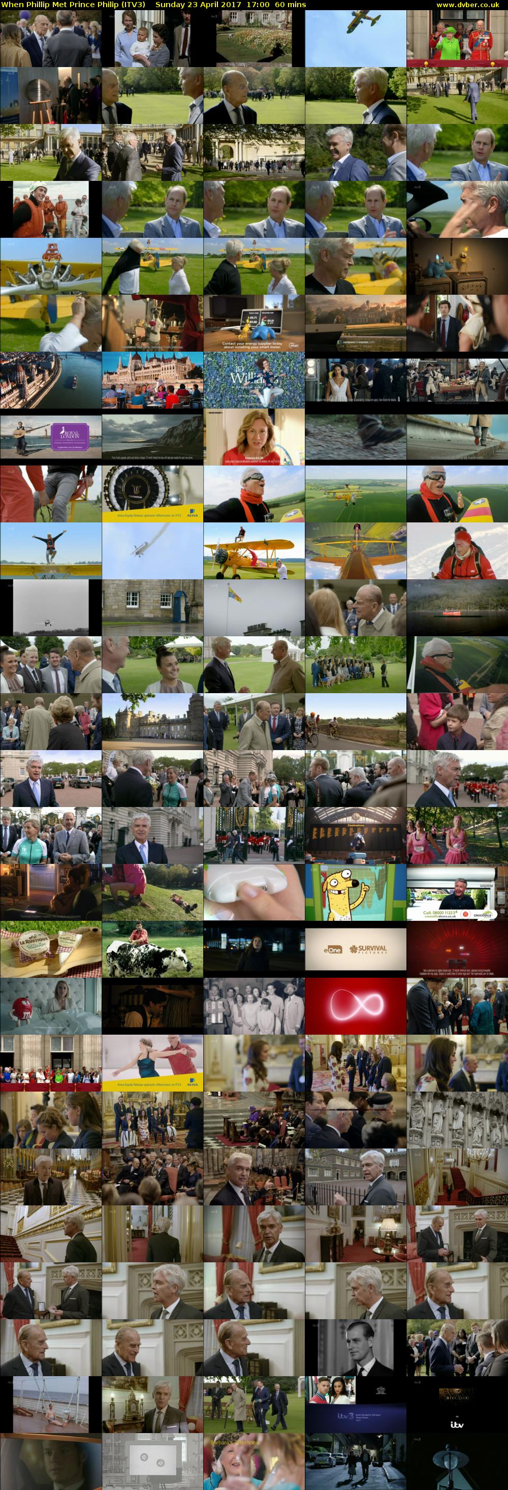 When Phillip Met Prince Philip (ITV3) Sunday 23 April 2017 17:00 - 18:00