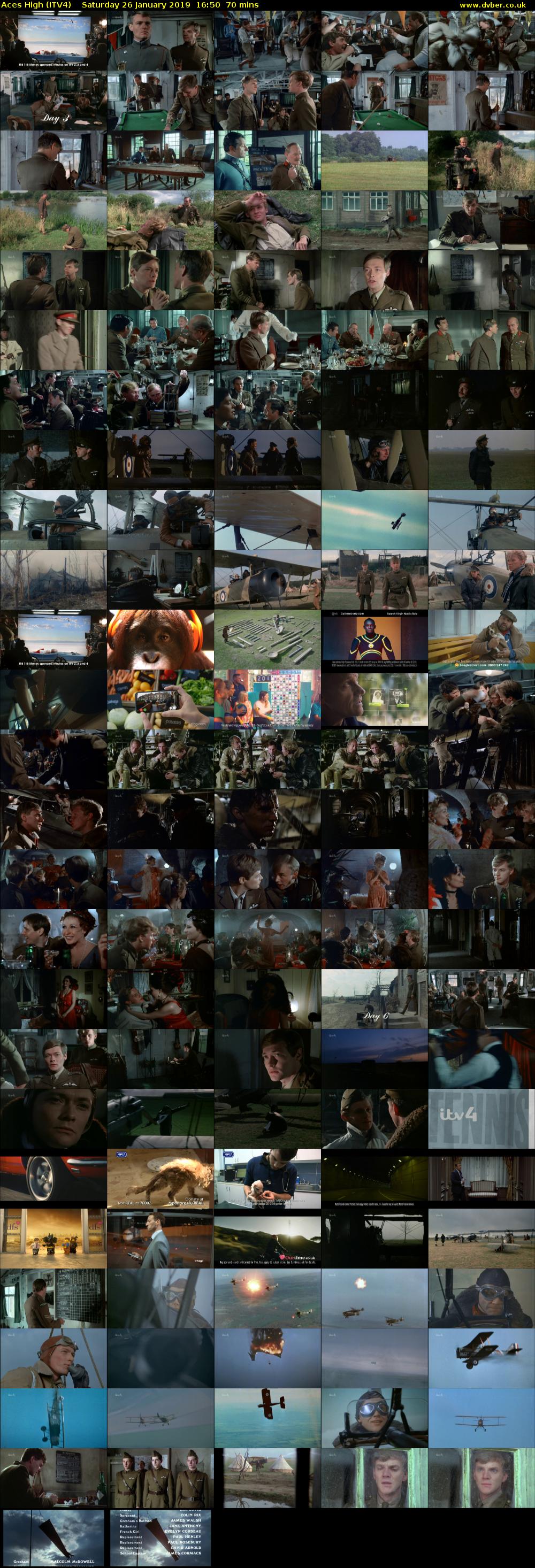 Aces High (ITV4) Saturday 26 January 2019 16:50 - 18:00