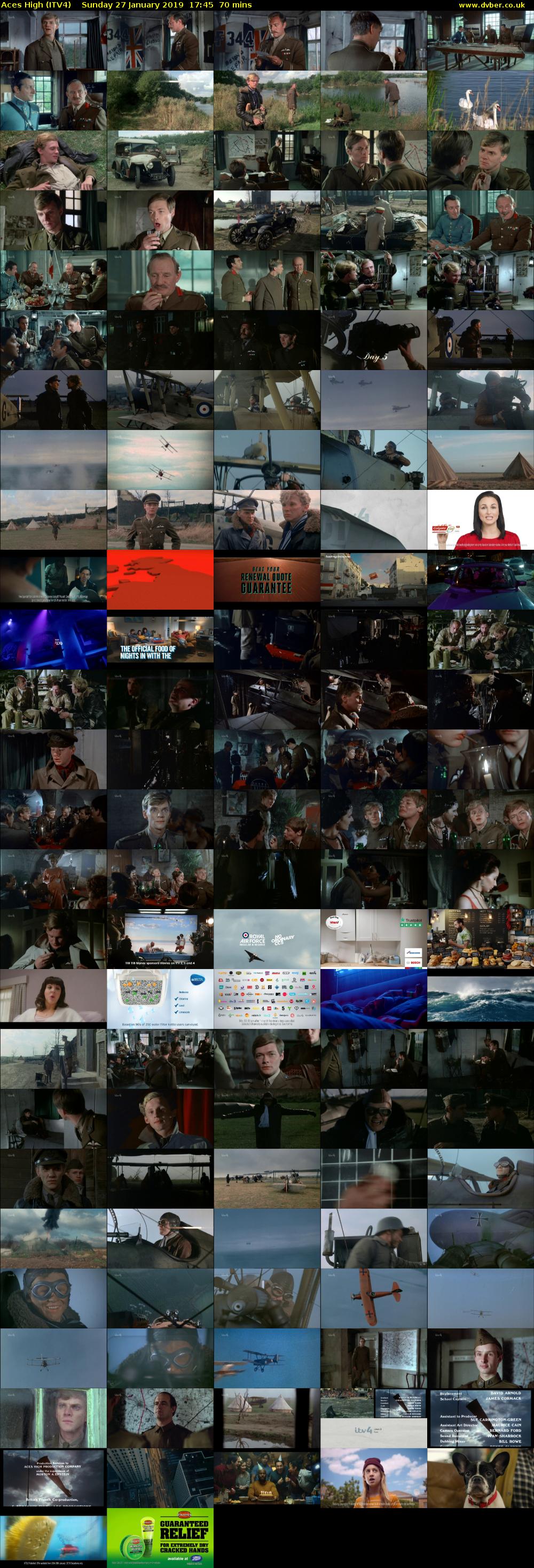 Aces High (ITV4) Sunday 27 January 2019 17:45 - 18:55