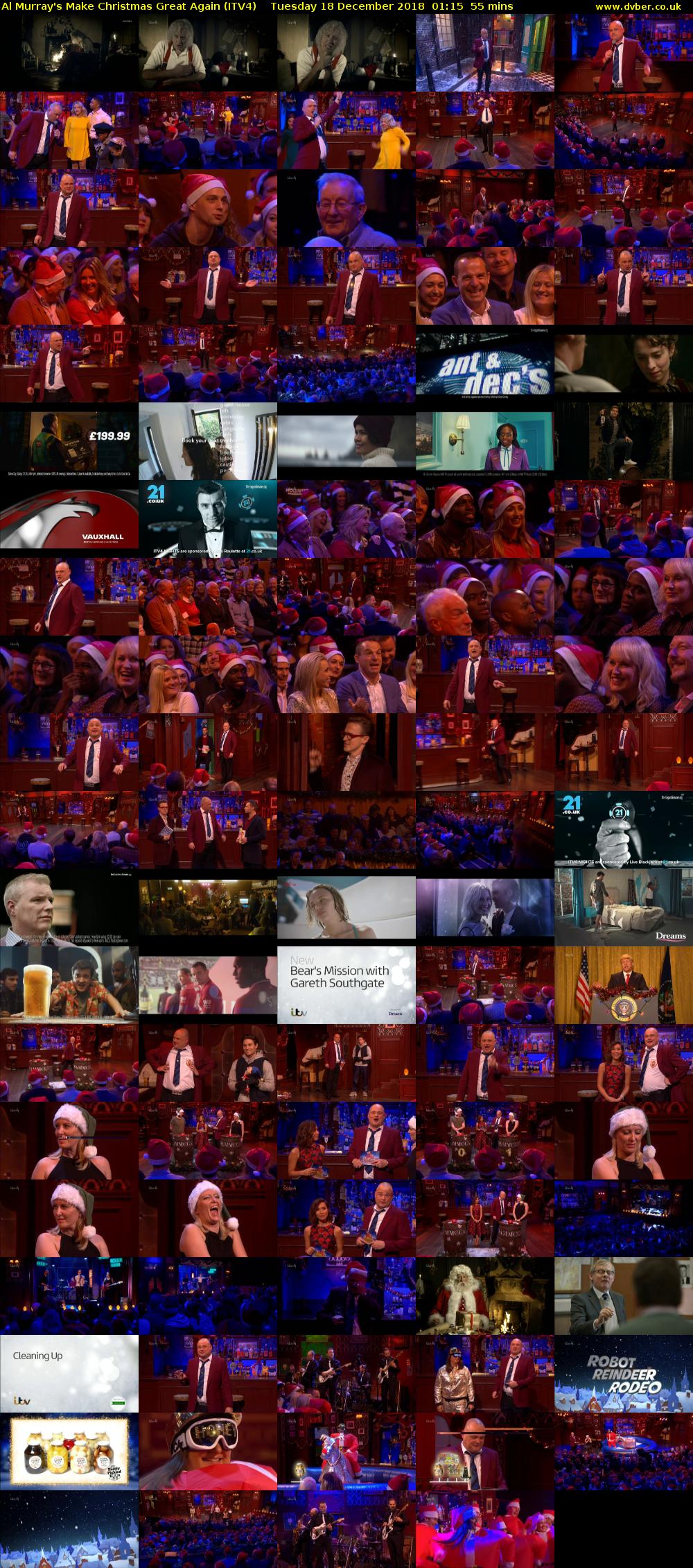 Al Murray's Make Christmas Great Again (ITV4) Tuesday 18 December 2018 01:15 - 02:10